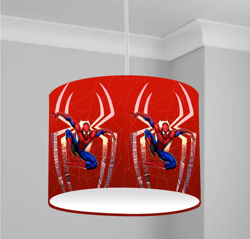 Spider man red - ceiling, light