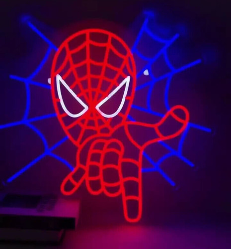 Spiderman led neon - spiderman,